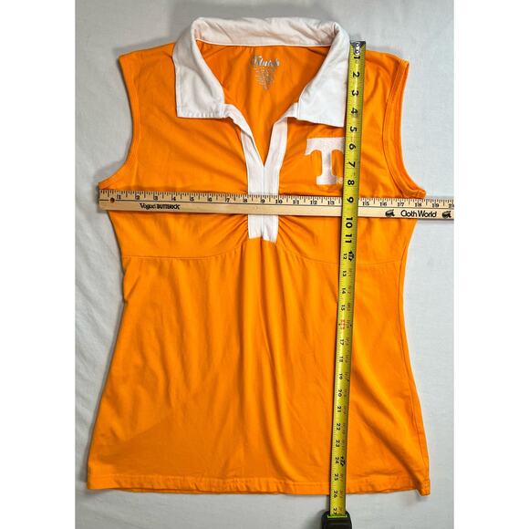Klutch‎ UT University of Tennessee Sleeveless Shirt XL Orange White - Picture 8 of 9